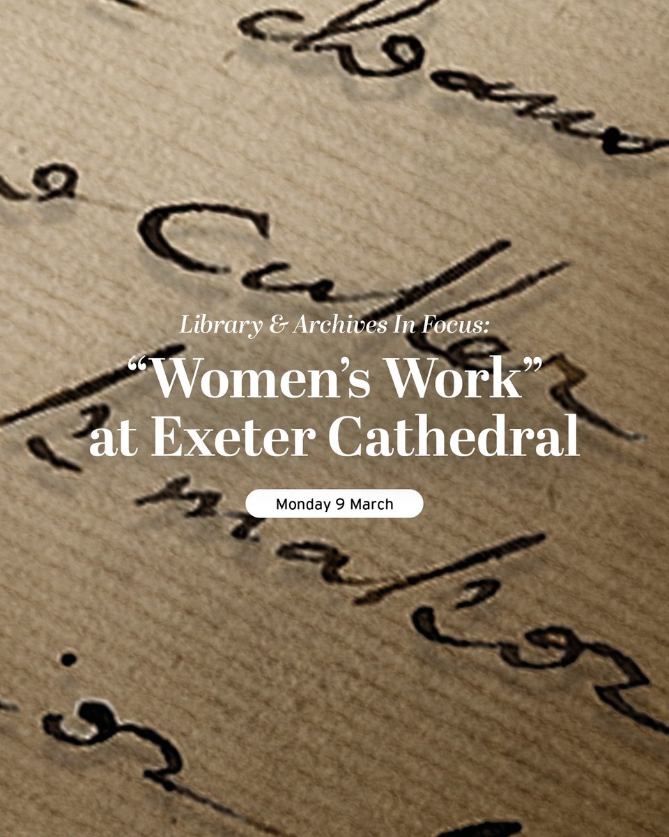 Exeter Cathedral tweet media