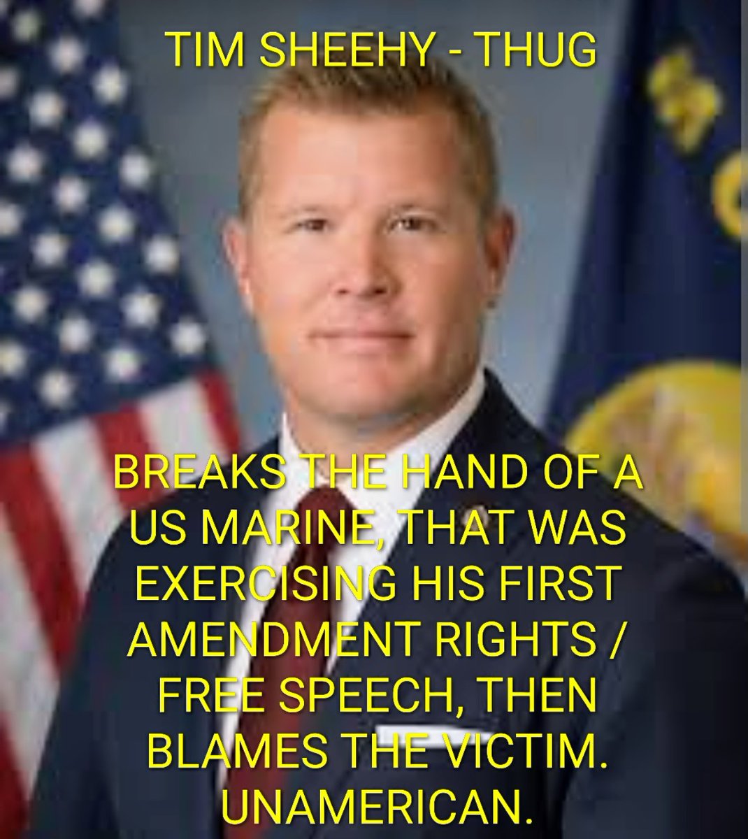 NatalieMonarrez's tweet image. #TimSheehy #Montana #coward 👎👎