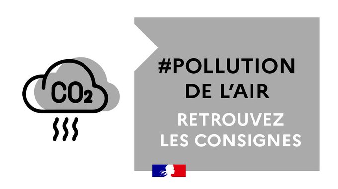 Image de Préfète Centre-Val de Loire et Loiret - Épisode de pollution PM10 |

➡dépassement du seuil demain, samedi 7 mars en région.
✅Amélioration di