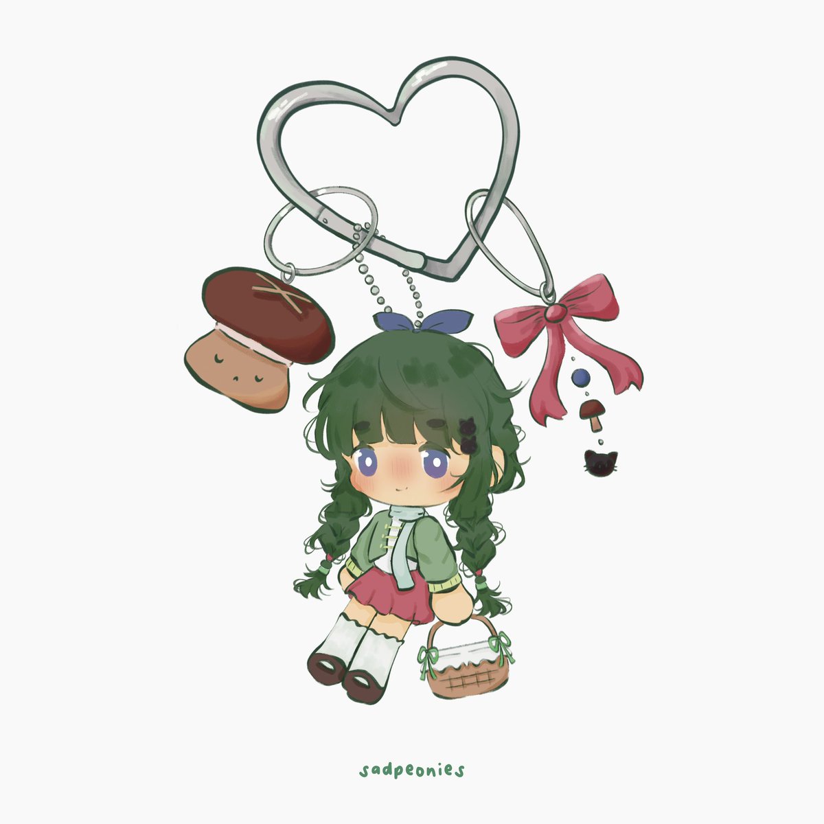 little keychain cuties 🫧🐈‍⬛

#kokomi #Maomao