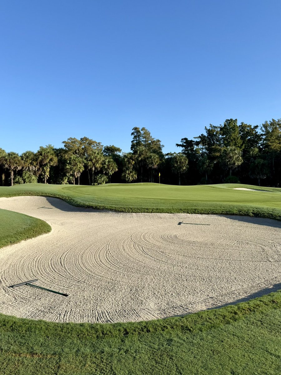 DarrenJDavisGCS's tweet photo. I’m proud of the #OldeFloridaGolfClub agronomy team Even during an extreme drought we’ve excelled through constant adjustments to agronomic practices including increased use of adjuvants, more hand watering and targeted spot treatments We will finish the winter golf season strong https://t.co/8jJegDWSSA