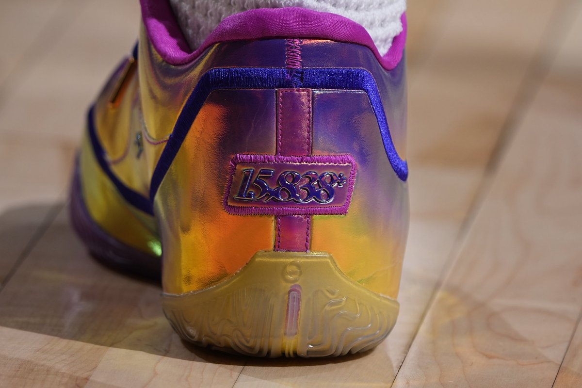 The NBA’s all-time leader in field goals made and his PEs that cemented the occasion. 15,838 and counting…