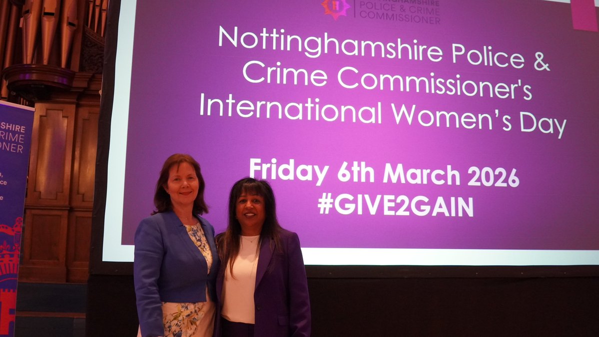 Nottinghamshire OPCC tweet media