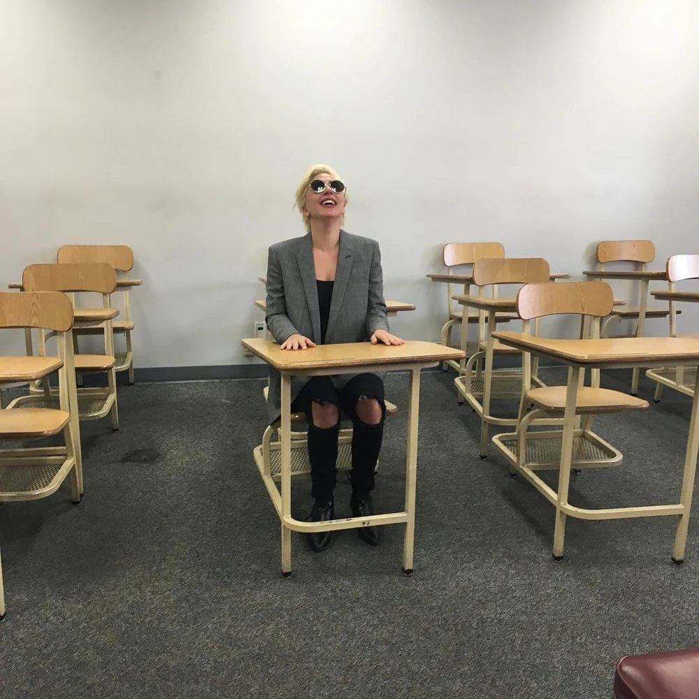 AMENARTPOP's tweet photo. quick reminder that lady gaga got her driver’s license at 30 and yes it’s never too late to start over https://t.co/bpdE4K0IhP