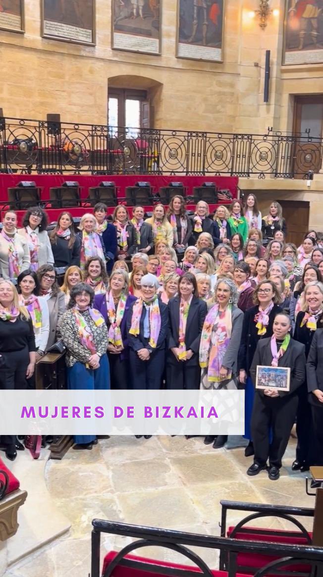 txesalaespada's tweet photo. 🟣 Mujeres de Bizkaia

Esta mañana he participado en el encuentro de mujeres electas en las Juntas Generales de Bizkaia. Cerca del 8 de marzo (Día Internacional de las Mujeres).

#Igualdad
#Feminsmo
#Berdintasuna
#Mujeres
#Bizkaia https://t.co/K7tmIZ56ml
