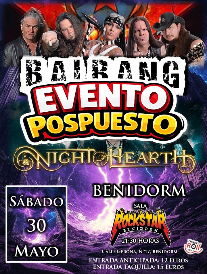 Si antes lo ponemos. Antes nos lo tiran.
Debido a problemas médicos en Bai Bang, el concierto queda pospuesto.
En breve nueva fecha. Si has comprado tu entrada sera valida para la nueva fecha.
Gracias por vuestra comprensión y apoyo
Perdón una vez más por las posibles molestias.
