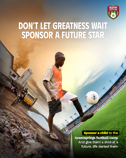 We Raise Wonderkids.

From expert coaching to the ultimate prize, a Full Academic Scholarship, the 12th Greensprings Football Camp is where legends begin.

If they are between 5 and 17 and serious about football, they belong here.

Early Bird Offer ends March 16. Boarding and Day
