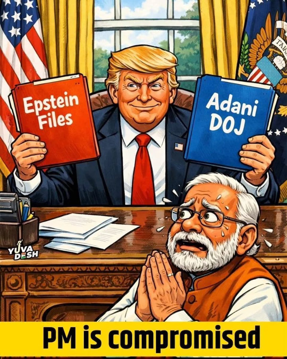 kiran_patniak's tweet image. अदाणी अम्बानी जैसे अपने मालिकों और खुद को बचाने के लिए #RSS के इस कार्यकर्ता ने देश के साथ गद्दारी की है! इसे जेल में होना चाहिए!!

#DeshdrohiAdani 
#ModiInEPSTEINFiles 
#BanEVM_SaveIndia