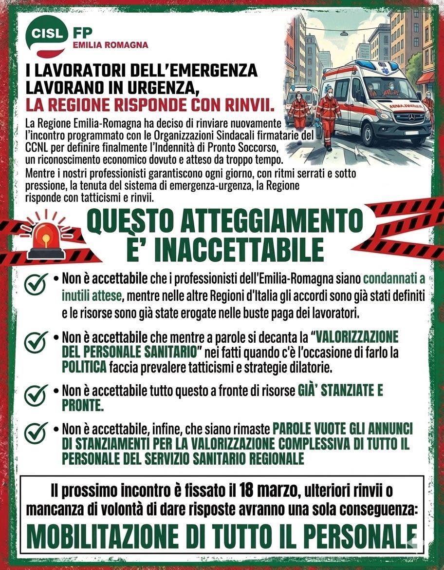 Cisl Emilia Romagna tweet media