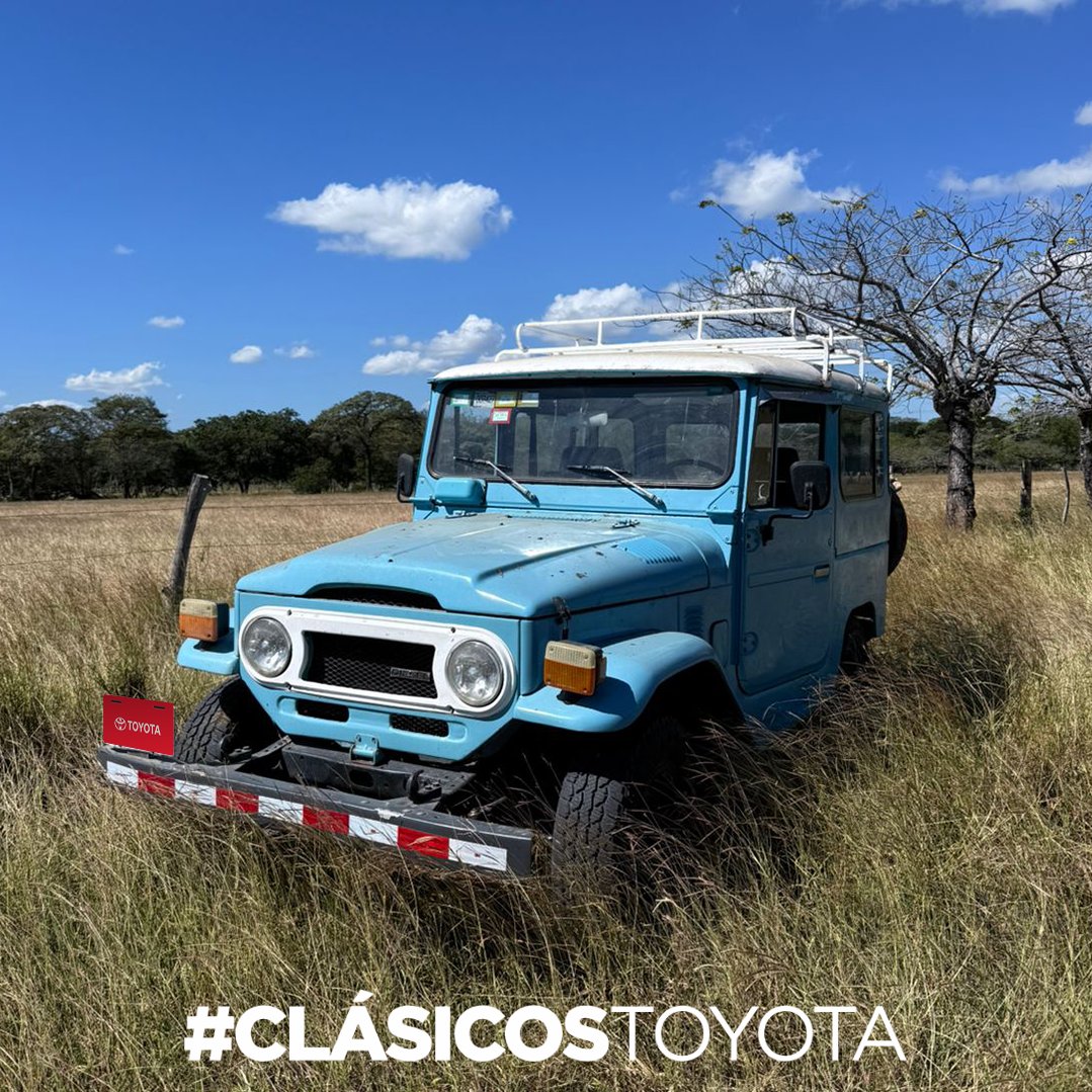 "Nuestro Land Cruiser 1979 trabajando 7 días a la semana en Santa Cruz de Guanacaste". #ClásicosToyota #Toyota #LandCruiser