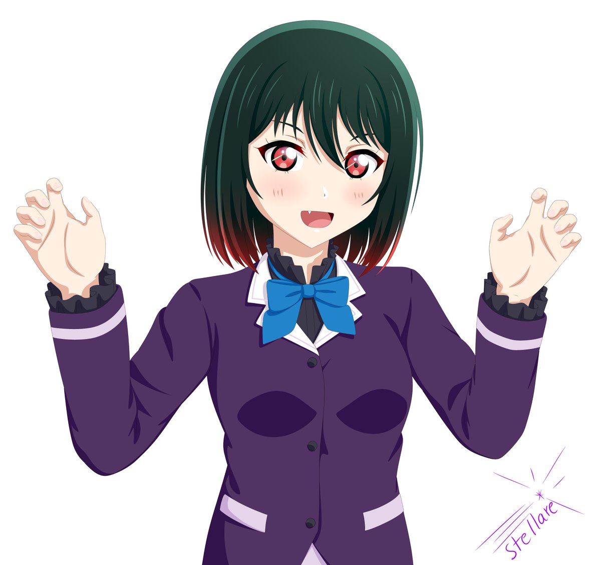 We need more of Kaoruko in her school idol days💚 
#三船薫子 #虹ヶ咲