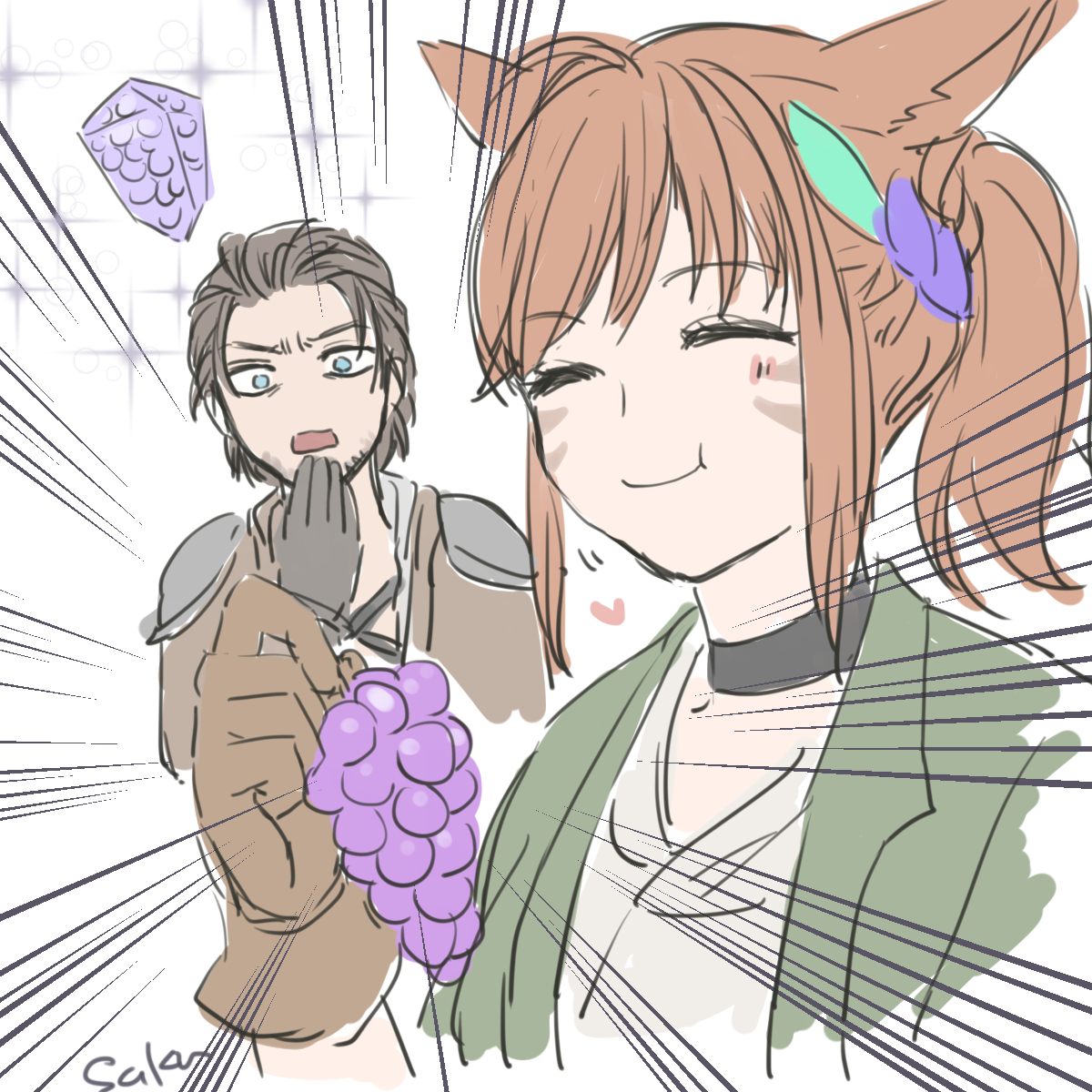 saku_FF11's tweet photo. 衝撃🍇 https://t.co/PqsKv4lHfl