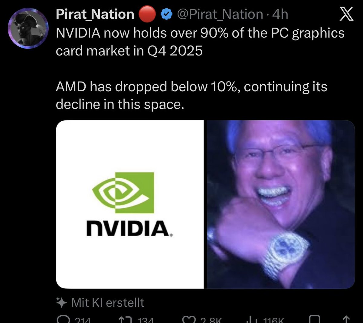 AMD is wieder krass oder 🤣