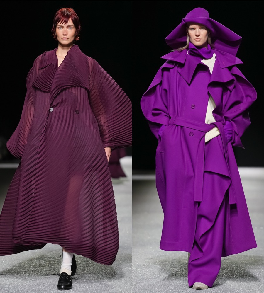 fashionpressnet's tweet photo. イッセイ ミヤケ(ISSEY MIYAKE) 2026-27年秋冬 ウィメンズコレクション - https://t.co/s1QmOoOrsi https://t.co/mtkVUSkhVh