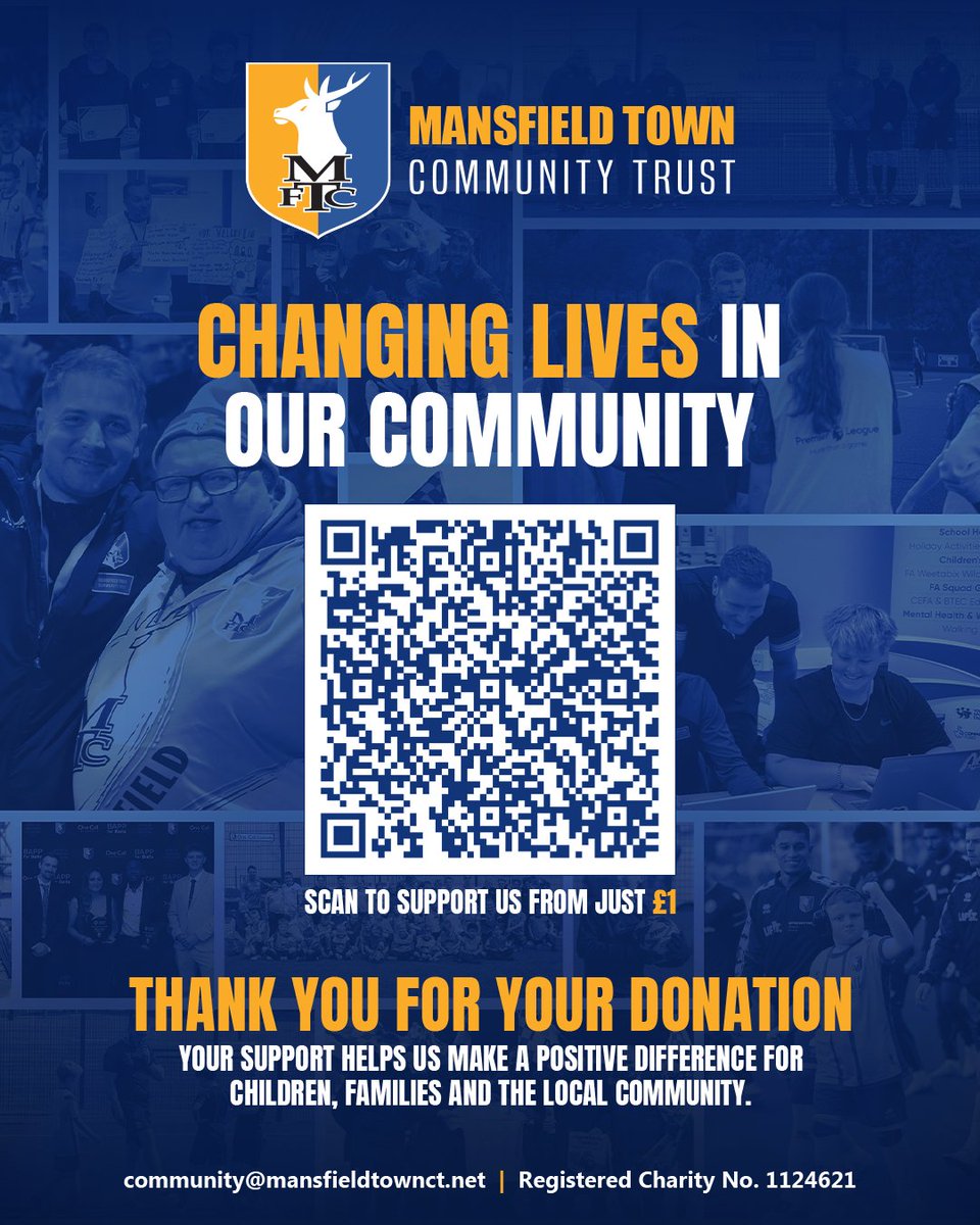 Mansfield Town Community Trust tweet media