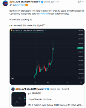 🦧Mr. APE aka GEM Hunter💎 tweet media