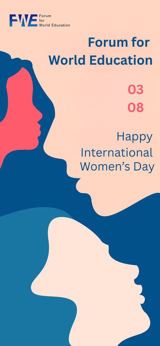 FWEorg's tweet photo. Happy International Women’s Day.

The Forum for World Education celebrates the achievements, leadership, and contributions of women around the world.

Together, we continue to support education, opportunity, and empowerment for future generations. https://t.co/ZNEt0C6sZd