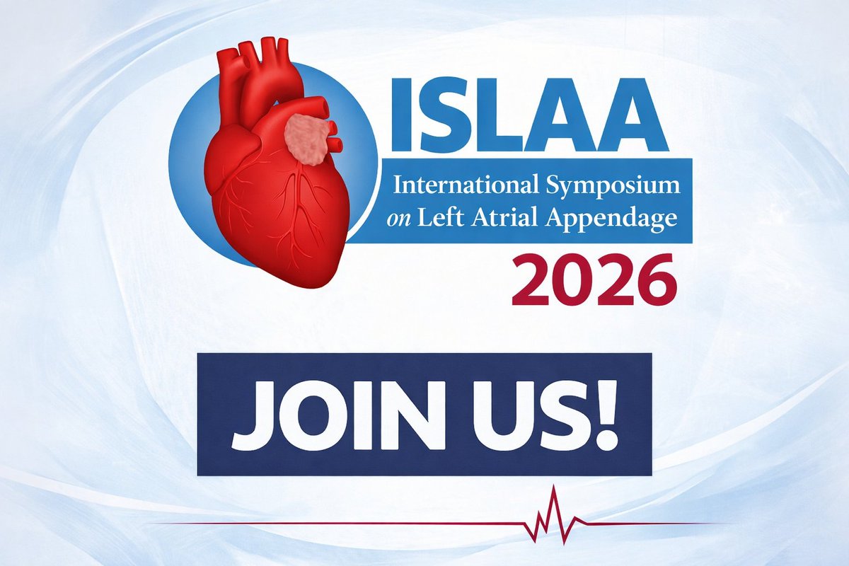 IslaaFoundation's tweet image. We are excited to kick off #ISLAA2026 in Los Angeles!
Experts from leading institutions are coming together to share insights on Left Atrial Appendage management and innovations in cardiac care.
Stay tuned for live updates from the sessions.

@HRSonline #cardiology #epcommunity