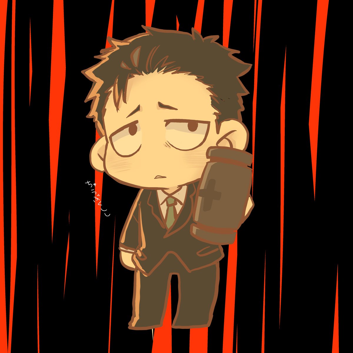 Ethna_Magami's tweet photo. 日車が良すぎた…
三白眼のキャラってなんで上を見てるように見えないんだろう…バランス難
#呪術廻戦ファンアート 
#日車寛見 https://t.co/uESbuhmNp9