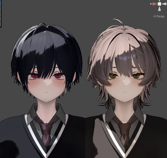 chii__c_c's tweet photo. マテリアル設定リプ欄でつ
☜Unity　inGame☞ https://t.co/gP2wLHN2wH