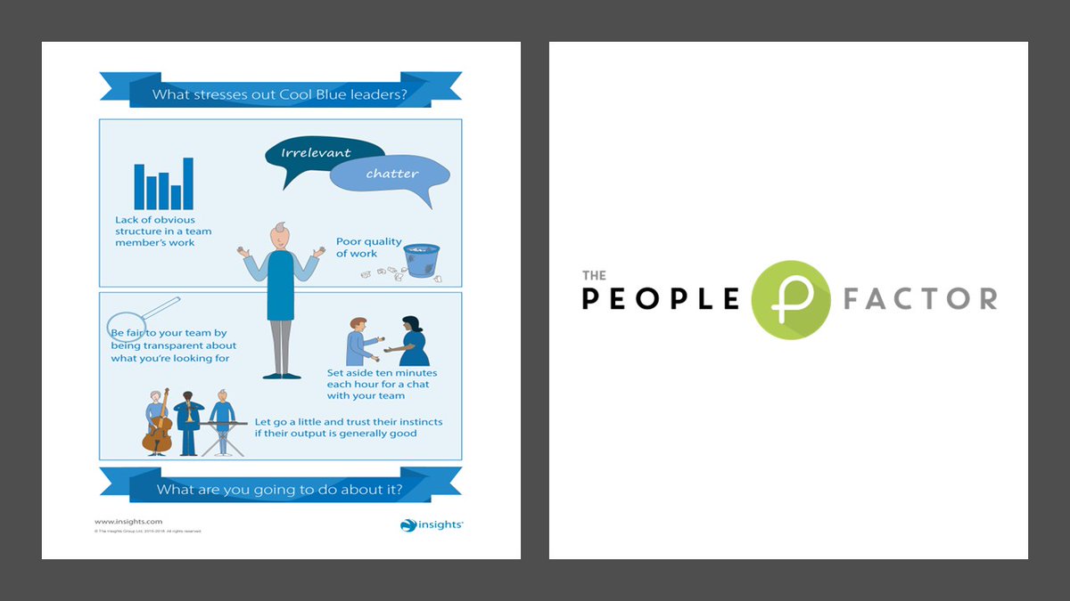 PeoplefactorHR's tweet photo. If you predominantly have Cool Blue colour energy, do you know what sort of things contribute to you having a bad day at work?
#InsightsDiscovery #psychometrics #ColourEnergies #CoolBlue #BadDayBehaviours #whatmakesyoutick #UltimateTeam #TheLearningFactor #handyHR https://t.co/eolgLxRmf1