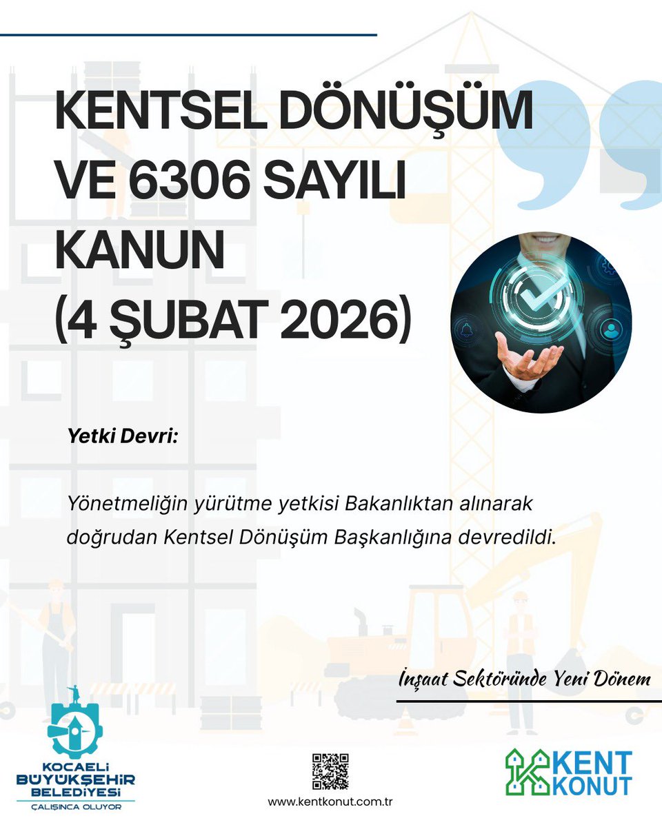 KentKonutAS's tweet photo. 📌Çevre, Şehircilik ve İklim Değişikliği Bakanlığı tarafından hazırlanan “Planlı Alanlar İmar Yönetmeliği”nde yapılan kapsamlı değişiklikler 14 Ocak 2026 tarihli Resmi Gazete’de yayımlanarak yürürlüğe girmiştir.
#kentkonut #planlıimaryönetmeliği #kocaeli #kbb https://t.co/yAbGlUGuAQ