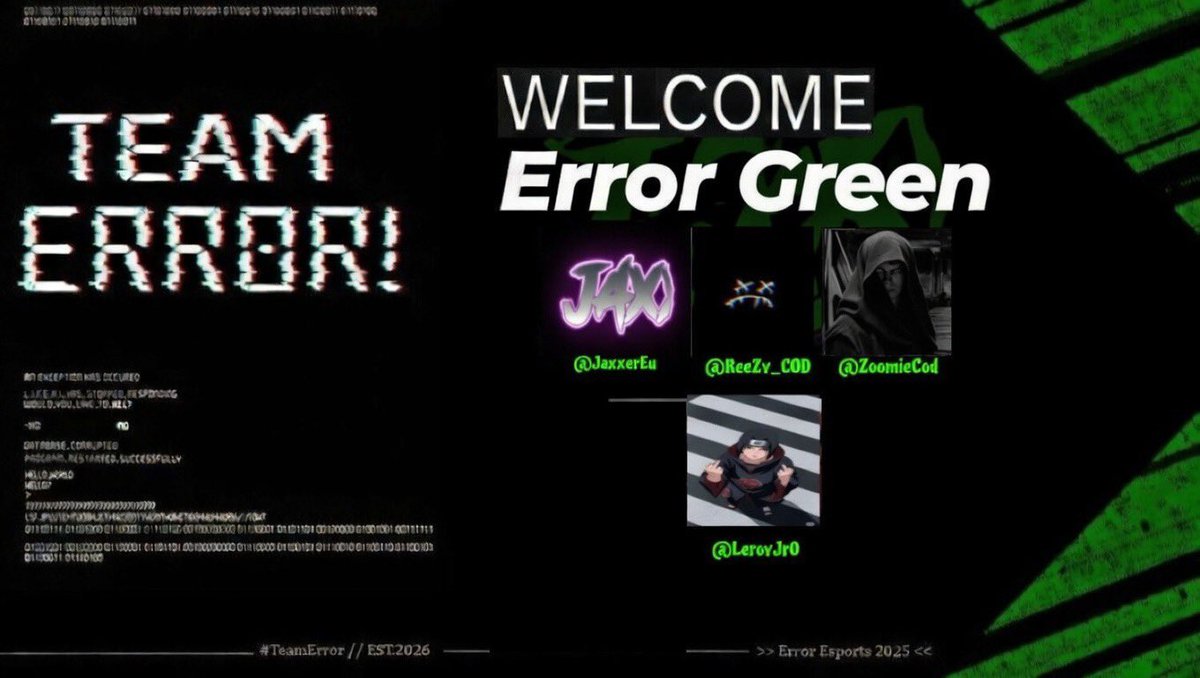 Team Error tweet media