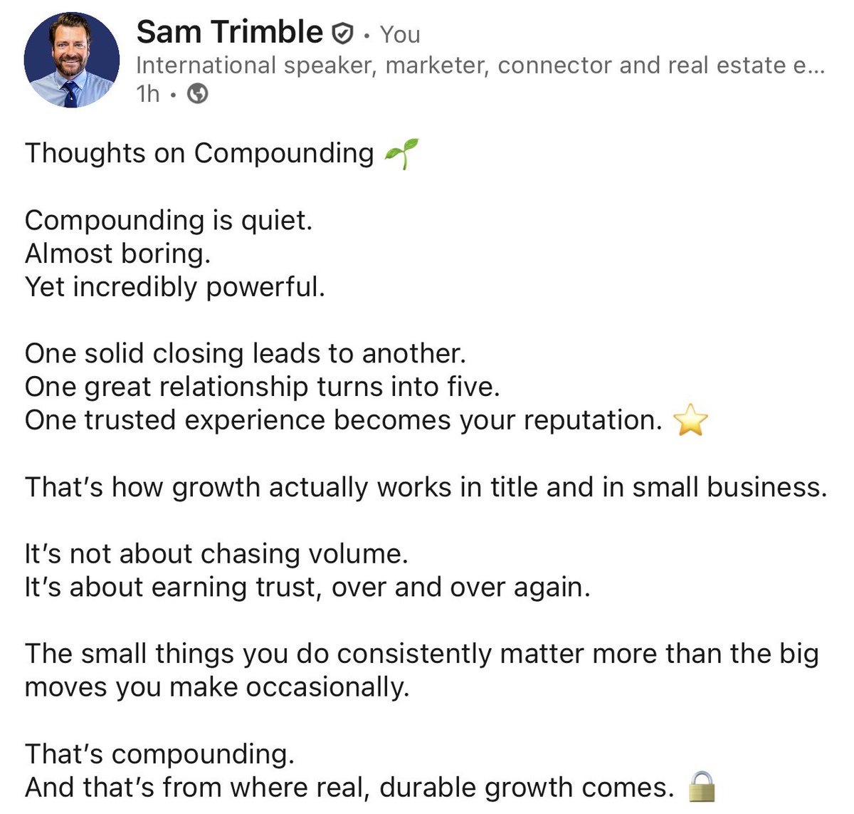 Sam Trimble tweet media