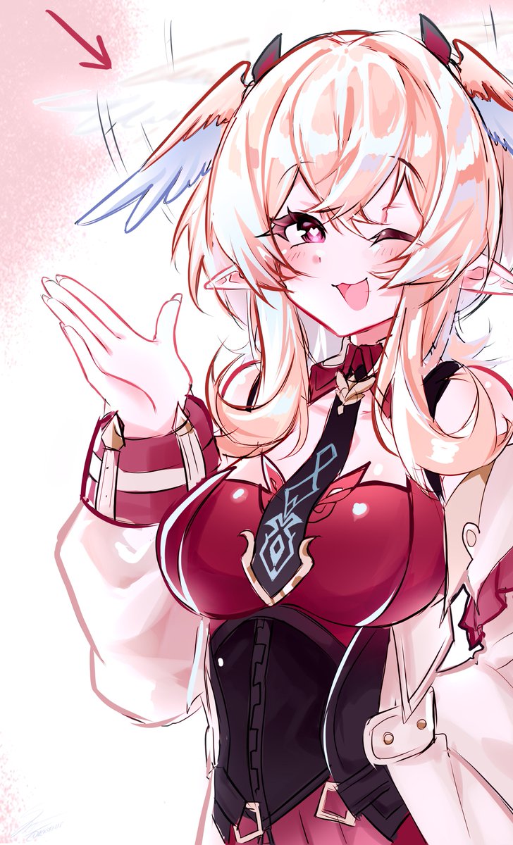 Sunday and Robin's distant relative is finally here! 💖
Characters with wings have always been my weakness

#GenshinImpact   #Linnea #原神