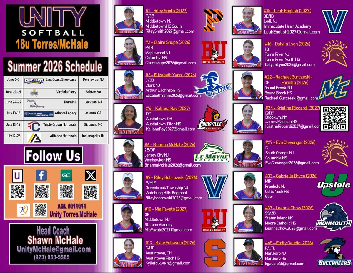 UNITY 18U Torres/McHale tweet media