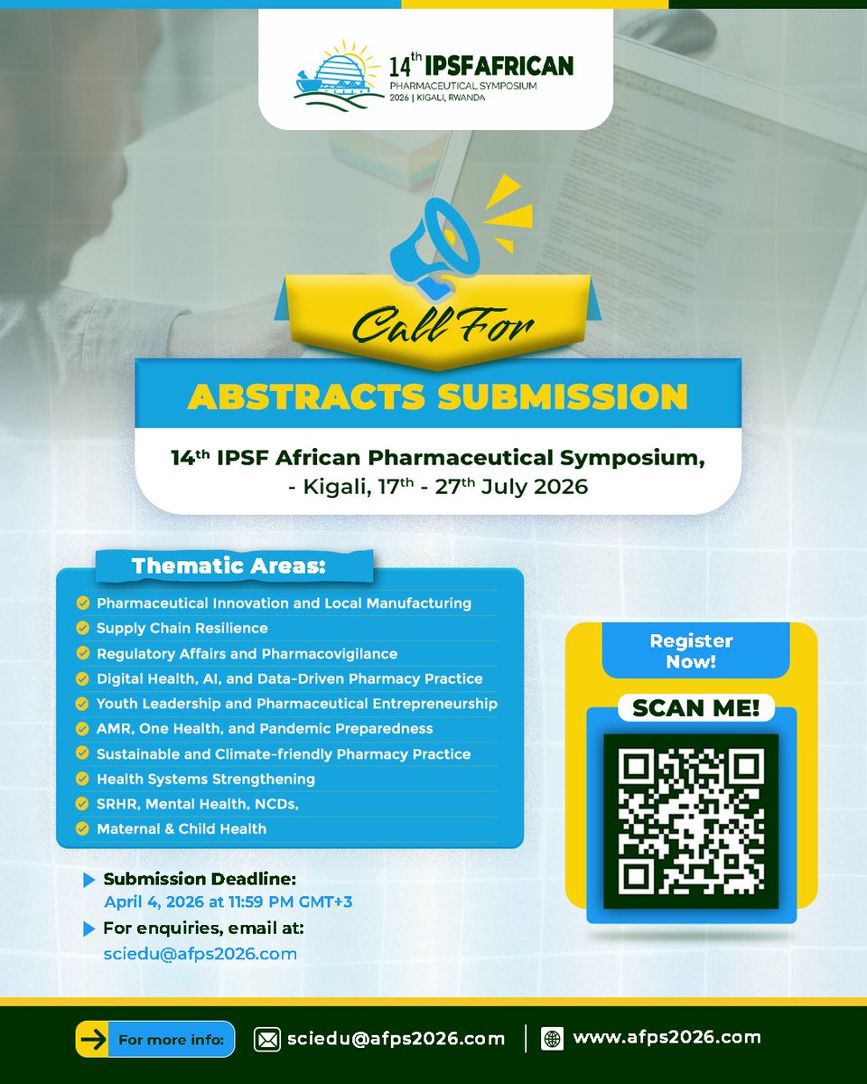 14th IPSF African Pharmaceutical Symposium tweet media