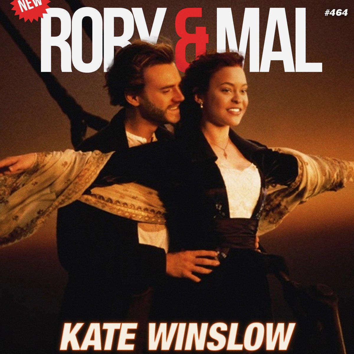 Episode 464 ‘KATE WINSLOW’ Available NOW on NETFLIX!🍊🍼