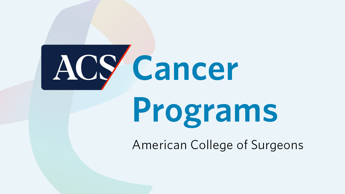 ACS Cancer Programs tweet media