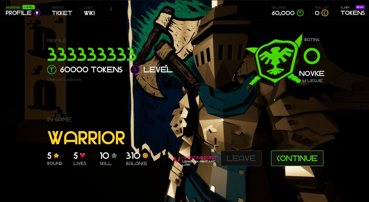 🚀 Version 0.3 is coming! 🚀Massive update: revamped UI for lobby &amp; game HUD! Stay tuned, bro! 🔥Follow, bro!  #solo #gamedev #indie #Motivation