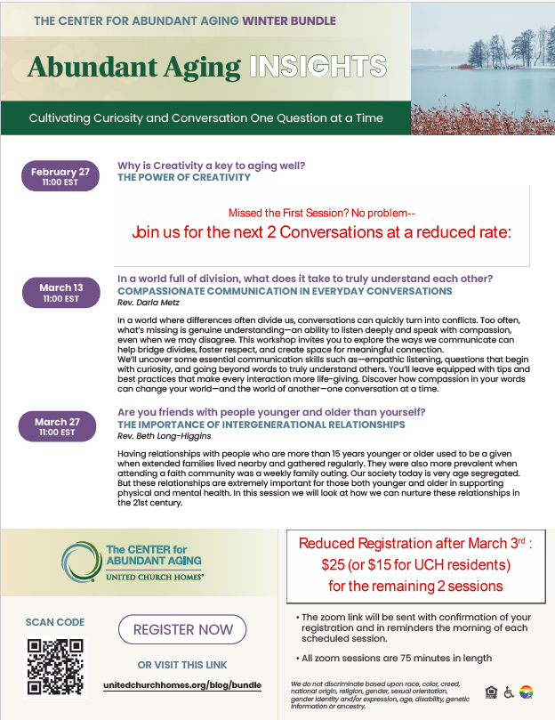 United Church Homes tweet media