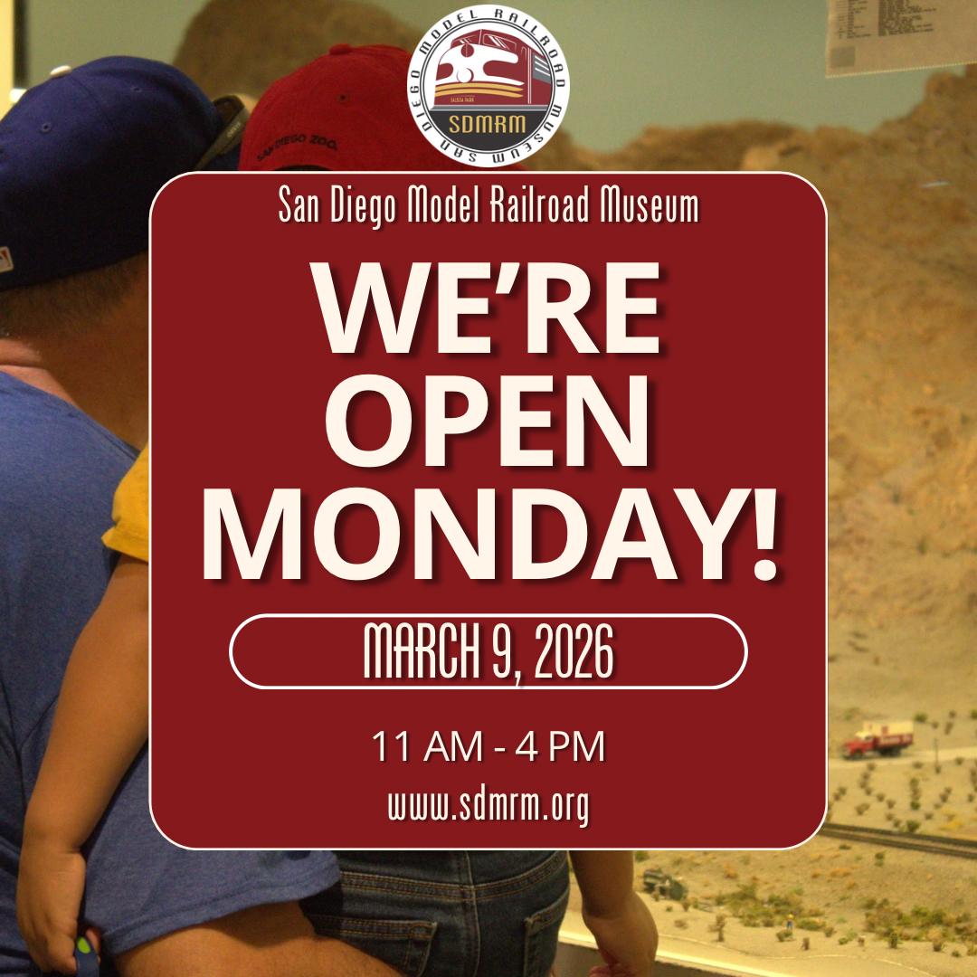 San Diego Model Railroad Museum tweet media
