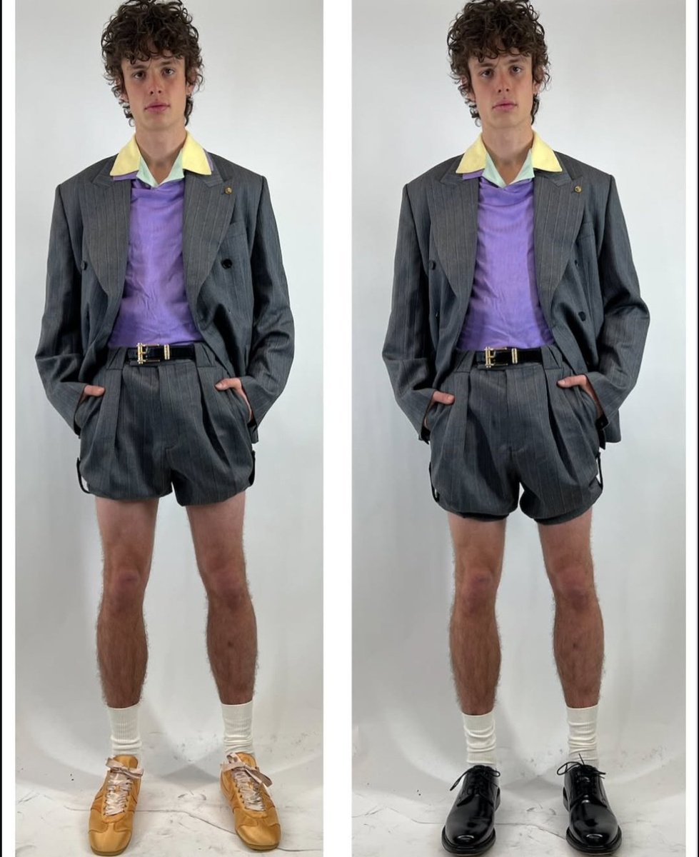 imagina vc ter o emprego de modelo de corpo do harry styles, ta vivendo e simplesmente "ah eu experimento umas roupas pro harry styles"