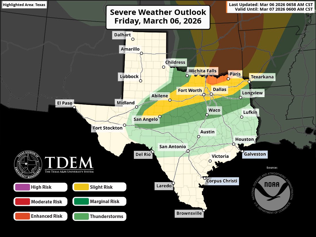 Texas Division of Emergency Management tweet media