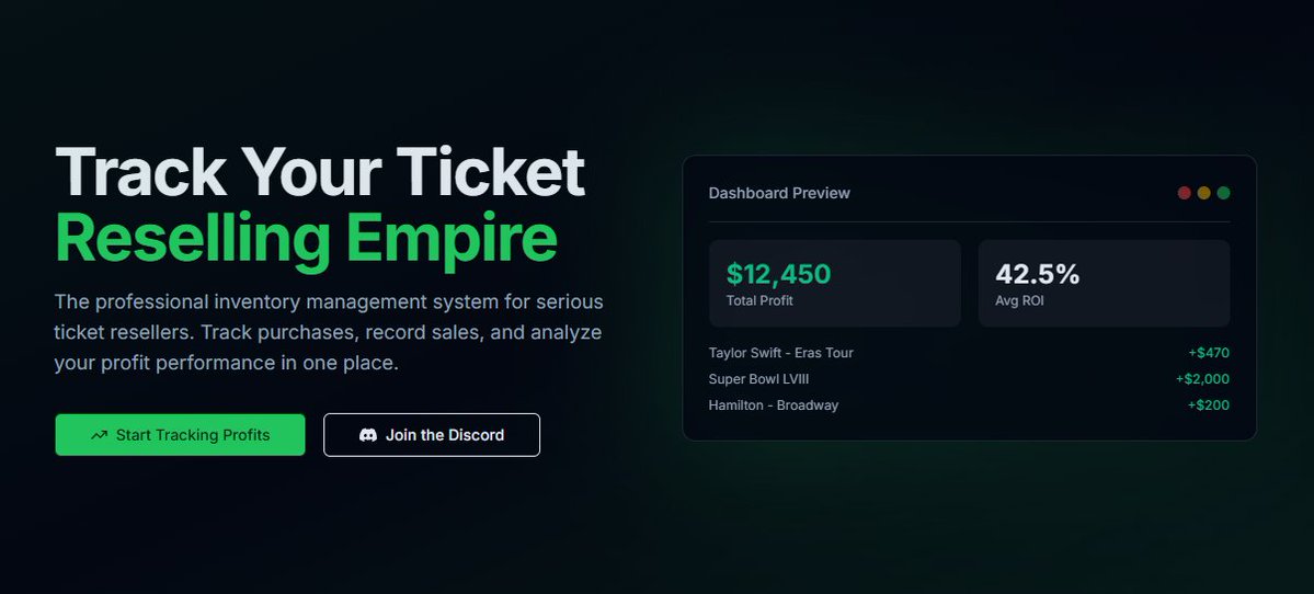 Jason (Apex) | Top 1% Ticket Reseller tweet media