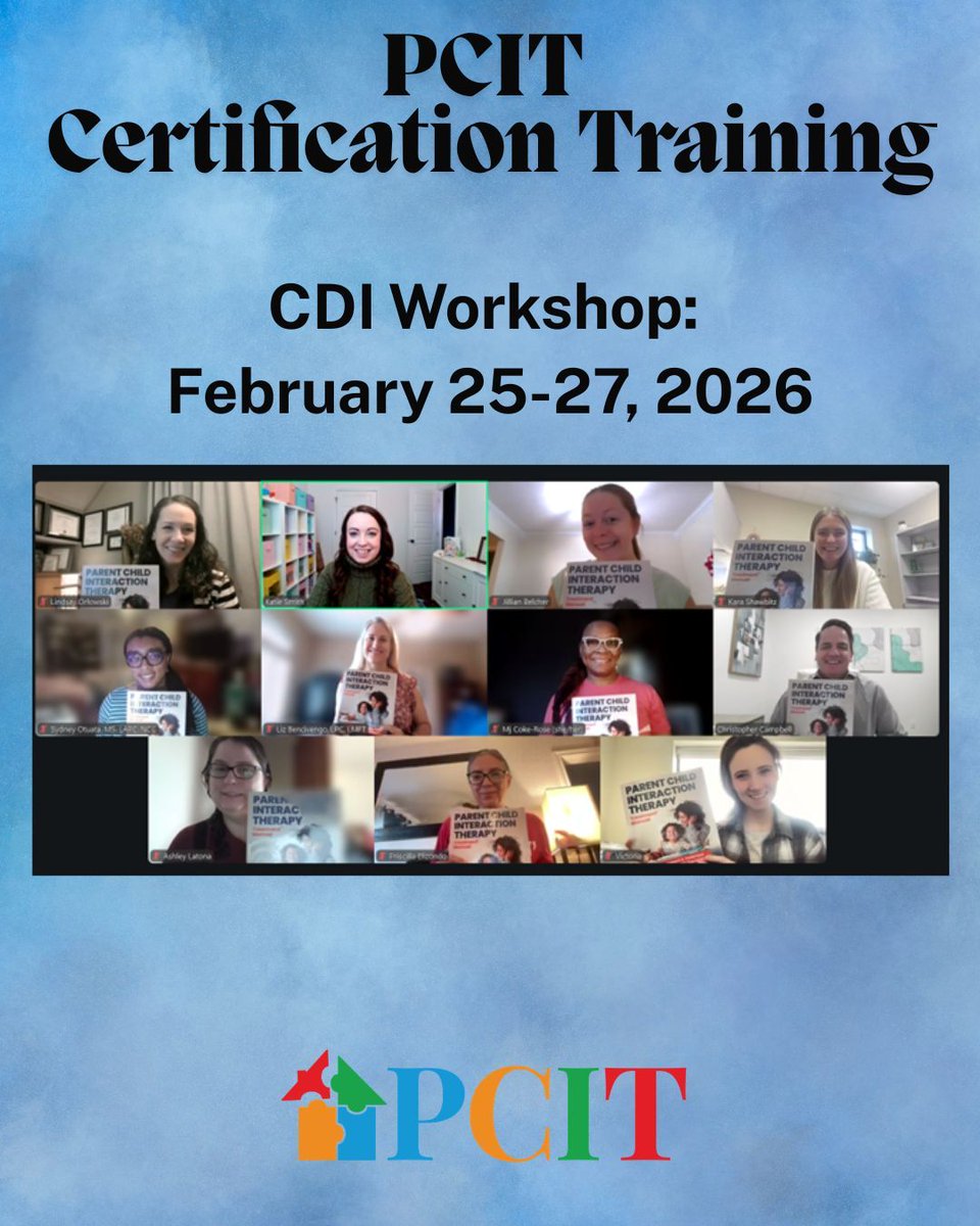 PCIT - Parent Child Interaction Therapy tweet media