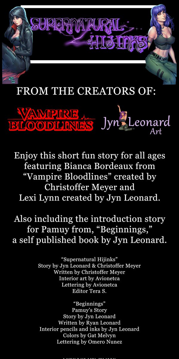 kickstarter.com/projects/vampi…

<a href="/BridgeportChro1/">BridgeportChronicles</a> <a href="/cecidlcruz/">Ceci de la Cruz 🎨🖌️</a> <a href="/IvyCosplay/">Ivy Cosplay</a> <a href="/MikeDeBalfo/">Mike DeBalfo</a> <a href="/AvionetcaArt/">Avionetca 🇵🇱 COMMISSIONS OPEN</a> <a href="/TeraSuccubi/">TeraS</a>