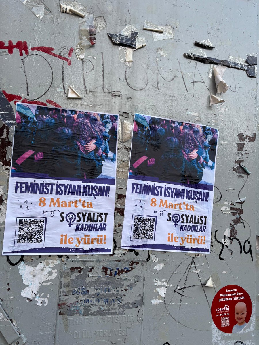 tspkadin's tweet photo. 📍 İSTANBUL | Şişli

8 Mart’ta isyanımızı kuşanıyoruz!
Erkek egemenliğine, sömürüye, yoksulluğa ve savaşa karşı sokaktayız.

Formu doldur; 8 Mart’ta birlikte yürüyelim, isyanımızı birlikte yükseltelim!

https://t.co/7Nmtds0kR8 https://t.co/A3nTjbUzFd