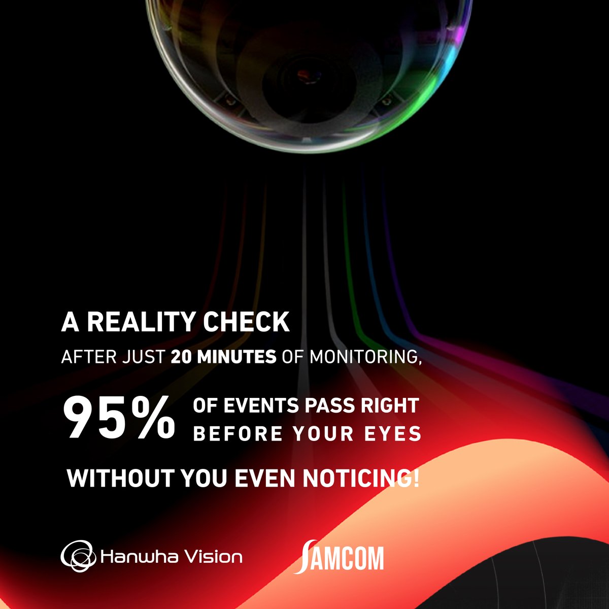 SAMCOMUAE's tweet photo. Do you trust your eyes? Science says: Don't! 🧠

Stop exhausting your team. Rely on intelligence that never blinks.

 #HanwhaVision #HumanAttention #samcom https://t.co/dWyw0gQVME