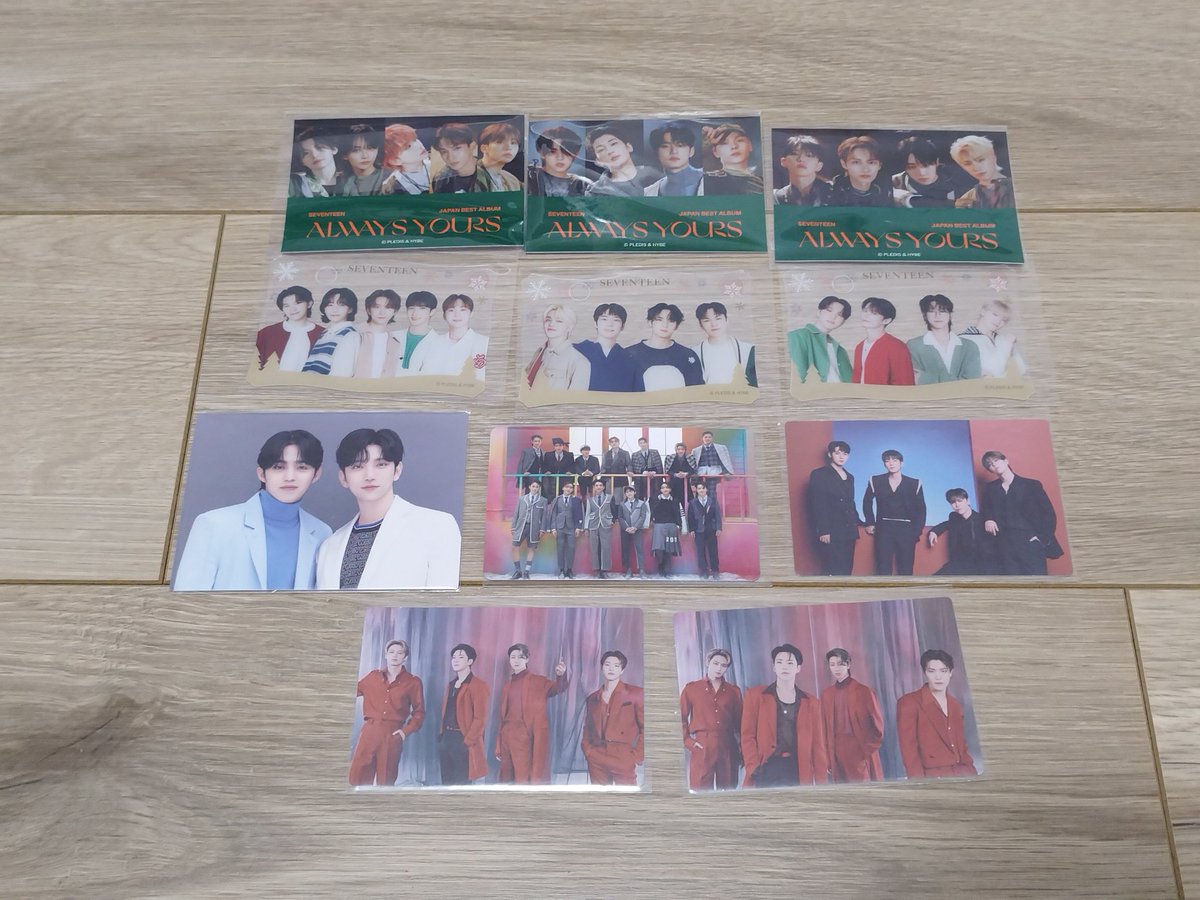 SEVENTEEN セブチ 交換 トレカ 特典 封入 会場特典 ラキドロ セブン