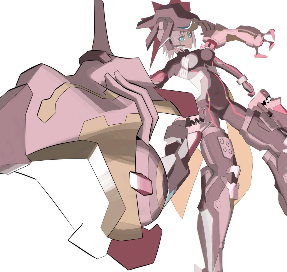 唯一無二なデザインのメタトロニオス好き
#村尾未羅　#アリスギアお絵かき