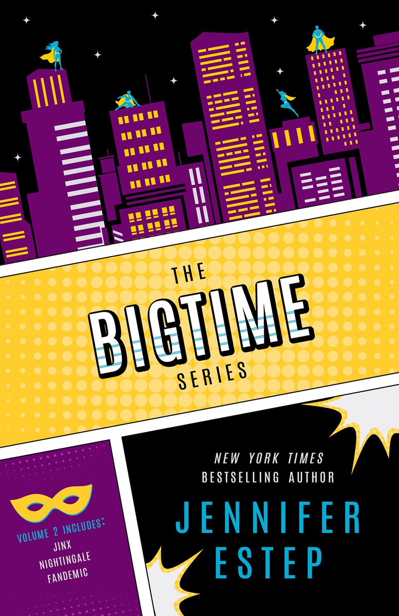 Jennifer_Estep's tweet image. THE BIGTIME SERIES: VOLUME 2 ebooks:
@AmazonKindle: amzn.to/3FTwarh
@BNBuzz: bit.ly/49QqzA5
@AppleBooks: apple.co/403ftof
@GooglePlay: bit.ly/3BD6DUW
@kobo: bit.ly/41LIM02

#ebooks #superheroes #paranormalromance #romancebooks #romance