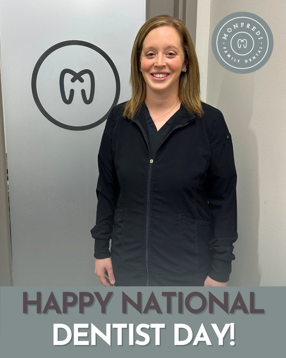 Today we celebrate Dr. Monica Monfredi and the expertise she brings to every patient she serves. Her commitment to creating healthy, confident smiles makes a lasting impact on our entire community. We are grateful for her leadership!