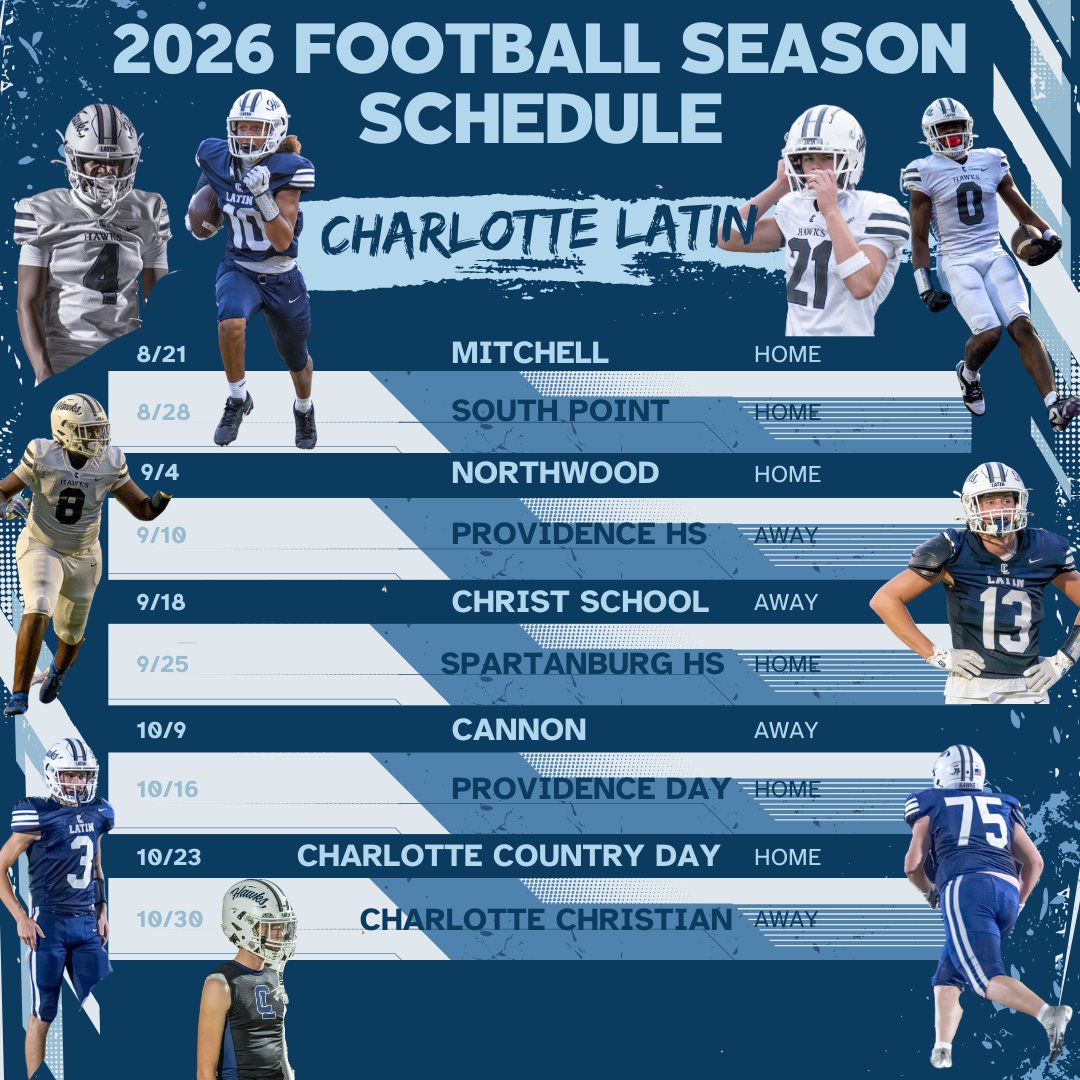 Charlotte Latin Football tweet media