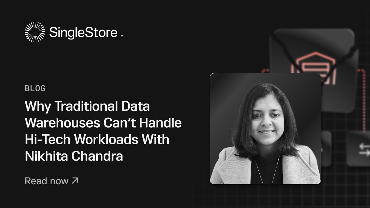 SingleStore tweet media