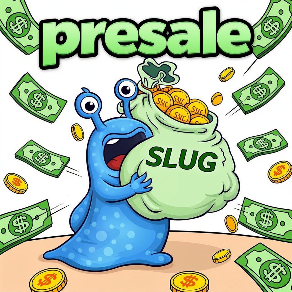 🐌 $SLUG PRESALE STARTS TODAY

Today we’re officially launching the $SLUG presale.

This is your FIRST and LOWEST entry before the ecosystem takes off.

⏰ Launch time:
17:00 UTC
20:00 MSK

💰 Presale details:

• 20% of total supply (1,555,555 $SLUG) for sale
• Price: 1 $SLUG =